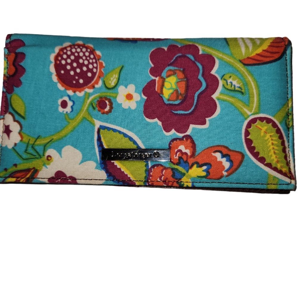 Longaberger Summer Lovin Check Fabric Checkbook 2011